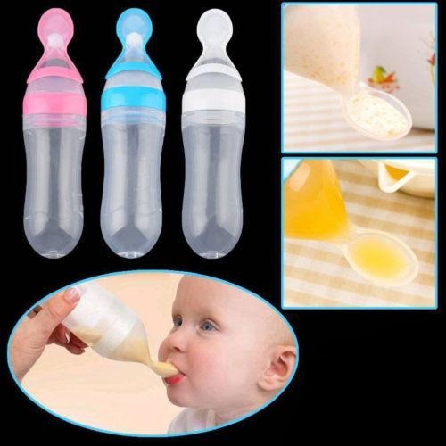 Feeding Bottle with Spoon