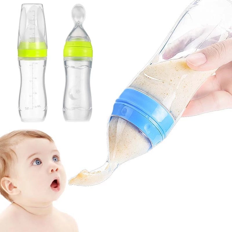 Feeding Bottle with Spoon